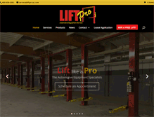 Tablet Screenshot of liftproaz.com